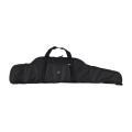 Pokrowiec Forsport na dwie jednostki broni 132 cm - czarny, haft biała tarcza- 62988 