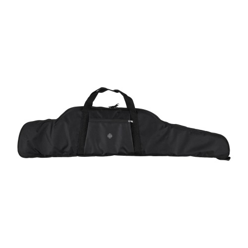 Pokrowiec Forsport na dwie jednostki broni 132 cm - czarny, haft biała tarcza- 62988 