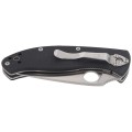 Nóż składany Spyderco Tenacious Black G10, Satin Combo 8Cr13MoV by Eric Glesser (C122GPS)-6 63046 