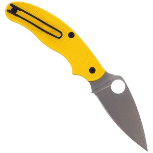 Nóż Spyderco UK Penknife Salt FRN Yellow LC200N Plain (C94PYL)