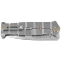 Nóż składany Medford USMC FF Tumbled Titanium, Bronze HW, Std Clip, Tumbled S90V by Greg Medford (MK2049TQ-01TM-T1CS-PT)-2 63061 