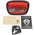 Nóż składany Medford USMC FF Tumbled Titanium, Bronze HW, Std Clip, Tumbled S90V by Greg Medford (MK2049TQ-01TM-T1CS-PT)-3 63061 