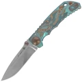 Nóż składany Spartan Blades Harsey Folder ''God & Country'' Titanium, Satin MagnaCut by William W. Harsey (SF5 Custom God & Country)-1 63072 