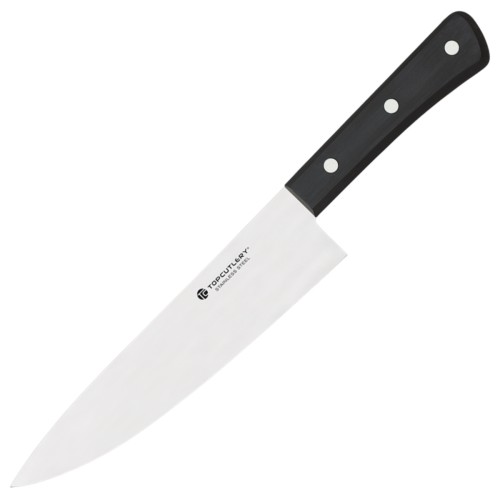 Nóż kuchenny Top Cutlery Chef 20cm Black ABS, Satin 3Cr13Mov (17487)-1 63092 