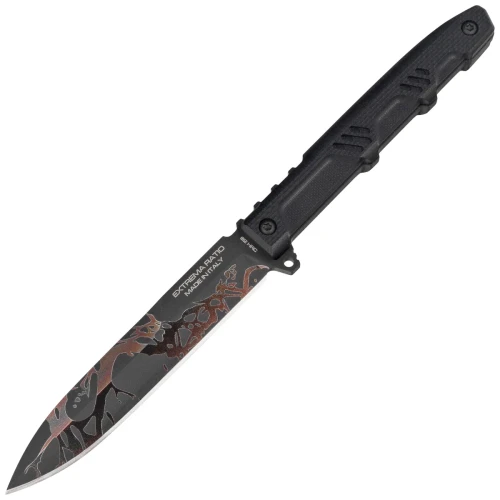 Nóż Extrema Ratio Requiem Evo Dark LE No 041/250 Black G10, Burnishing MagnaCut (04.1000.0475/MGC/BLK-BLK)-1 63173 