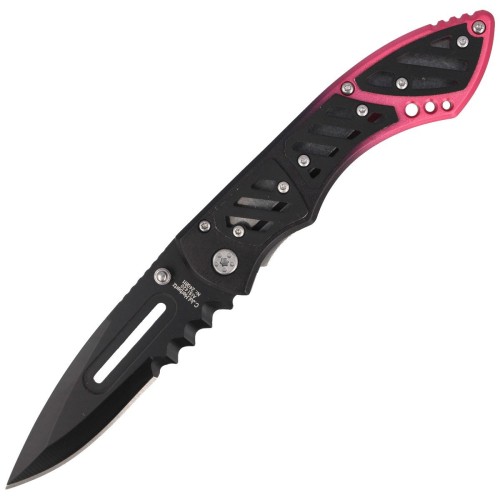 Nóż składany Herbertz CJH Red Aluminium/Black ABS, Black 420 (10000336)-1 63201 