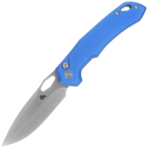 Nóż składany BlackFox Atros Blue Aluminium, Stonewashed VG-10 (BF-770 BL)-1 63245 