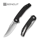 Nóż składany Sencut Vornix Black Canvas Micarta, Satin 9Cr18MoV (S25038-2)