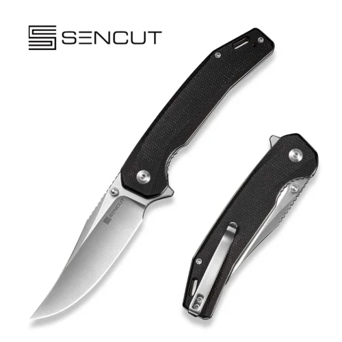 Nóż składany Sencut Vornix Black Canvas Micarta, Satin 9Cr18MoV (S25038-2)-1 63273 