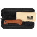 Nóż składany WE Knife Banter Cuibourtia Wood, Black Stonewashed CPM-S35VN by Ben Petersen (2004K)-3 63274 