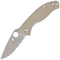 pol_pl_Noz-skladany-Spyderco-Tenacious-Brown-G10-Satin-CPM-M4-Combi-by-Eric-Glesser-C122GBNM4PS.webp