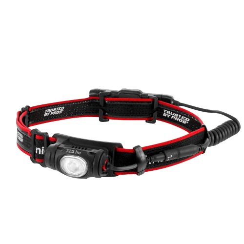 Mactronic - Latarka czołowa Vizo RC 750 lm - IP64 - Czarny/Czerwony - AHL0024-1 63283 