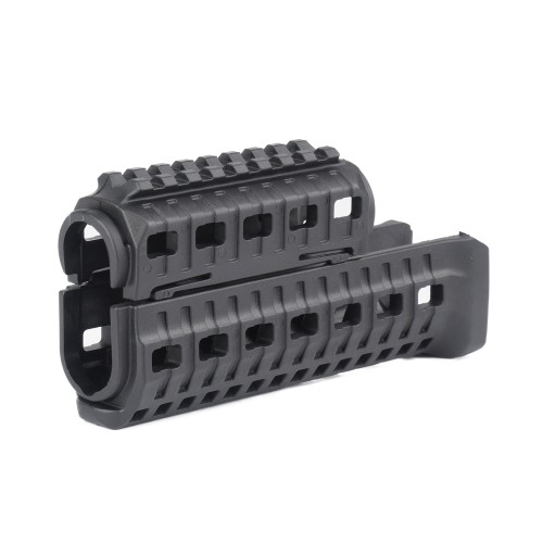 DLG Tactical - Łoże z osłoną rury gazowej do AK-47/AK-74 - Picatinny - M-LOK - Polimer - DLG-133-1 63297 