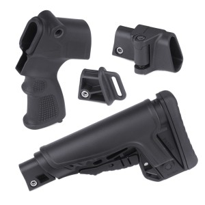 DLG Tactical - Zestaw akcesoriów do strzelby Remington 870 - Mil-Spec - Polimer - DLG-108-KIT