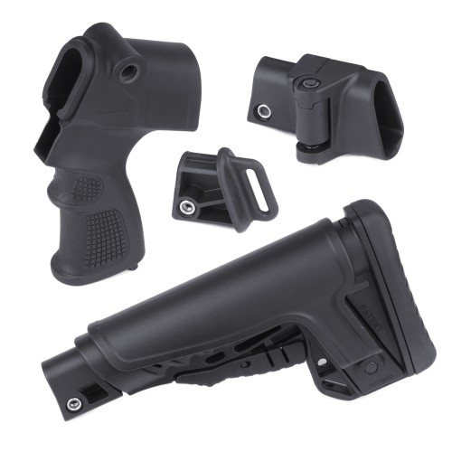DLG Tactical - Zestaw akcesoriów do strzelby Remington 870 - Mil-Spec - Polimer - DLG-108-KIT-1 63301 