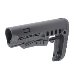 DLG Tactical - Kolba teleskopowa TBS - Mil-Spec - Polimer - Czarny - DLG-087-BLK