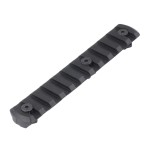 DLG Tactical - Szyna polimerowa Picatinny montowana na M-LOK - 11 slotów - Czarny - DLG-113