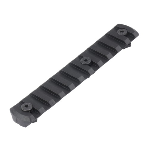 DLG Tactical - Szyna polimerowa Picatinny montowana na M-LOK - 11 slotów - Czarny - DLG-113-1 63324 