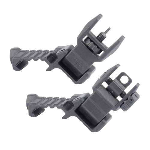 DLG Tactical - Składane przyrządy celownicze Offset Sights Low Profile - Czarne - DLG-184-1 63336 