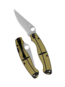 Nóż składany Spyderco Military 2 Salt Yellow/Black G10, Satin MagnaCut by Sal and Eric Glesser(C36GBKYLMCP2) EDC 