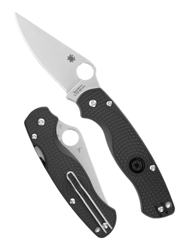 Nóż składany Spyderco Para Military 2 Lightweight Black FRN, Satin CTS BD1N by Sal and Eric Glesser (C81PBK2)-1 63357 