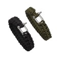 Bransoletka Survivalowa Paracord z Szeklą BR-002-3 63361 
