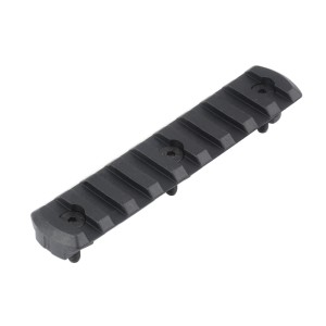 DLG Tactical - Szyna polimerowa Picatinny montowana na M-LOK - 9 slotów - Czarny - DLG-112