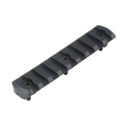 DLG Tactical - Szyna polimerowa Picatinny montowana na M-LOK - 9 slotów - Czarny - DLG-112-1 63405 