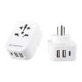 Adapter podróżny Lifeventure USA Travel Adaptor USB + USB C-6 63446 