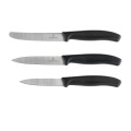 Zestaw noży kuchennych Victorinox Swiss Classic 6.7113.34 3 szt. czarny- 63451 