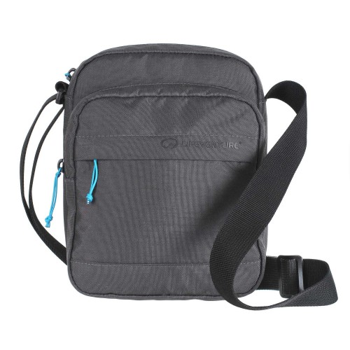 Saszetka antykradzieżowa Lifeventure Recycled RFiD Shoulder Bag - grey- 63464 