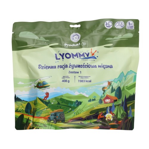 Racja żywnościowa Lyommy mięsna - zestaw 1- 63526 
