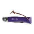 Nóż składany Opinel Colorama 07 inox grab fioletowy-4 63530 