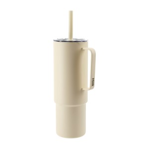 Kubek termiczny ze słomką MiiR All Day Straw Cup 946 ml - ecru