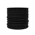 Komin Buff Heavyweight Merino Wool - solid black- 63618 