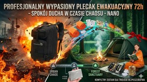 Plecak eakauacyjnmy czyli co warto mieć na wypadek W