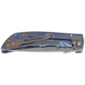 Nóż składany Spartan Blades Harsey Folder 3.25 Plague Doctor Blue Titanium, Stonewashed MagnaCut by William W. Harsey (SF10 Custom Plague BLU)-2 63646 