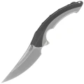 Nóż składany RikeKnife Lamella Dark Gray Titanium, Satin M390 (RK-Lamella-DP)-1 63653 