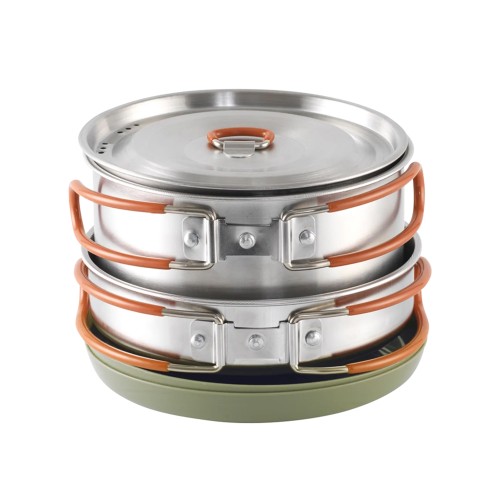 Zestaw kuchenny kempingowy Easy Camp Moss 2 Cook Set- 63675 