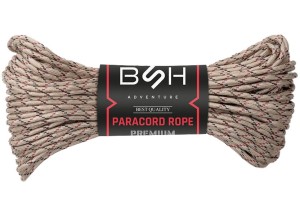 Linka Paracord Premium Strength BSH ADVENTURE Pustynne Camo BR-006E