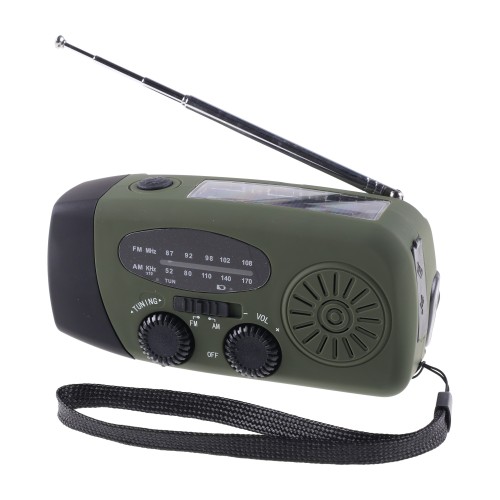 Radio survivalowe na korbkę Fosco- 63757 