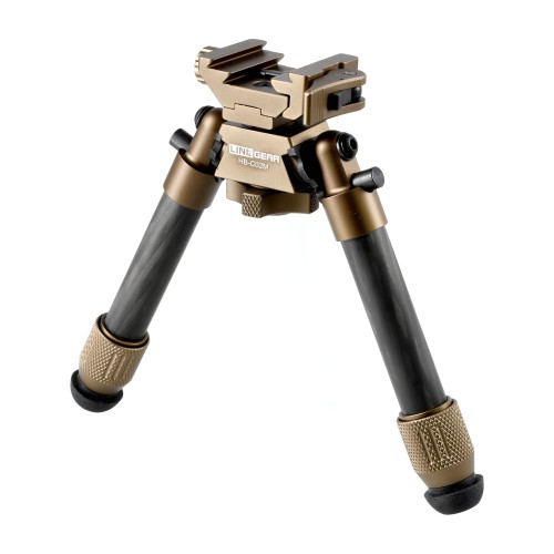 Bipod karbonowy Linko Gear HB-C02M na picatinny i ARCA brązowy- 63763 