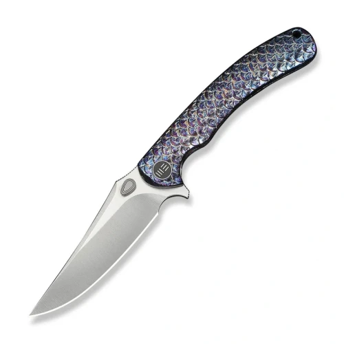 Nóż składany WeKnife Dracarys LE No 125/199 Flamed Titanium, Satin M390 (WE25061B-3)-1 63775 