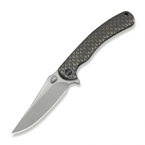 Nóż składany WeKnife Dracarys LE No 013/199 Gray Titanium, Stonewashed M390 (WE25061B-1)-1 63778 