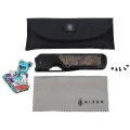 Nóż składany Kizer Militaw Black Titanium / Dark Matter Gold Fat Carbon, Black Mirror Finish / DLC S45VN by Jonathan Styles (Ki3634A3)-3 63790 