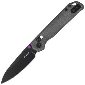 Nóż składany Kizer Begleiter 2.9 CL Norplex UltreX Micarta, Black PVD BD1N by Azo (V3458.2CDA1) EDC