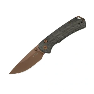 Nóż składany Kizer T1 BD Gray Norplex UltreX Micarta, Sunset Metal PVD Nitro-V by Uli Hennicke (V3490.2BA2)