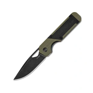 Nóż składany Kizer Mini Militaw Green G10 / Black Micarta, Black Stonewashed Nitro-V by Jonathan Styles (V3634SA5)