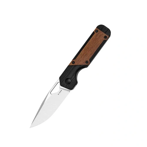 Nóż składany Kizer Mini Militaw Black G10 / Mkuruti Wood, Satin Nitro-V by Jonathan Styles (V3634SA4)-1 63806 