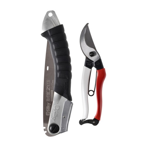 Zestaw sekator Okatsune 103 + piła ręczna Silky Super Accel 210 + etui gratis- 63888 